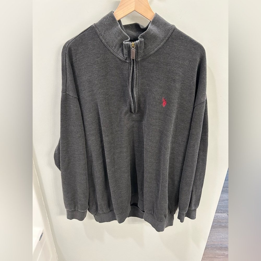 Polo Ralph Lauren Men’s Quarter Zip Pullover – Size 3XL